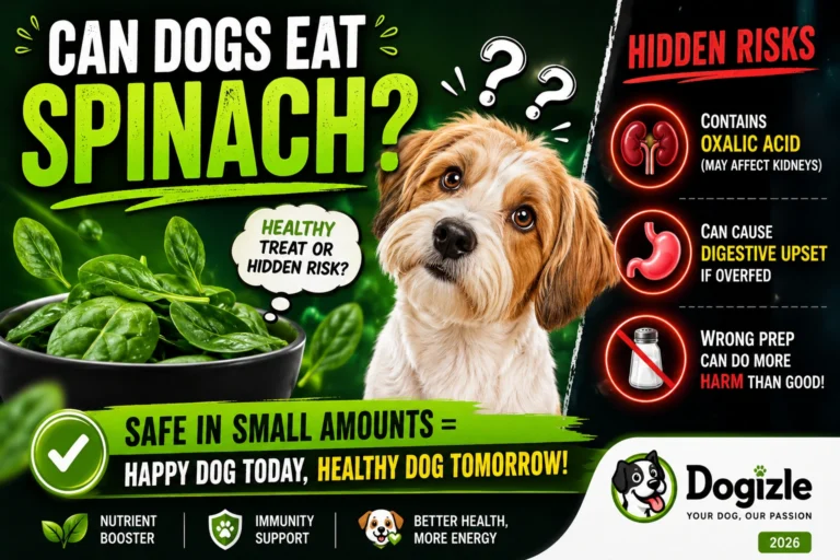 Can Dogs Eat Spinac