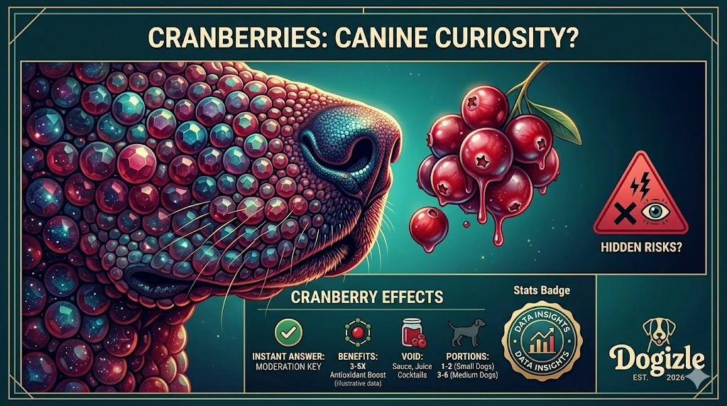 Can dogs eat cranberries 