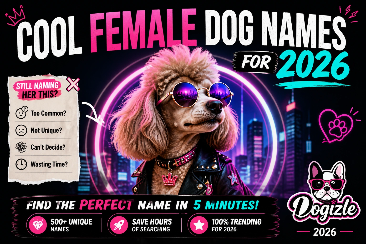 Cool Female Dog Names