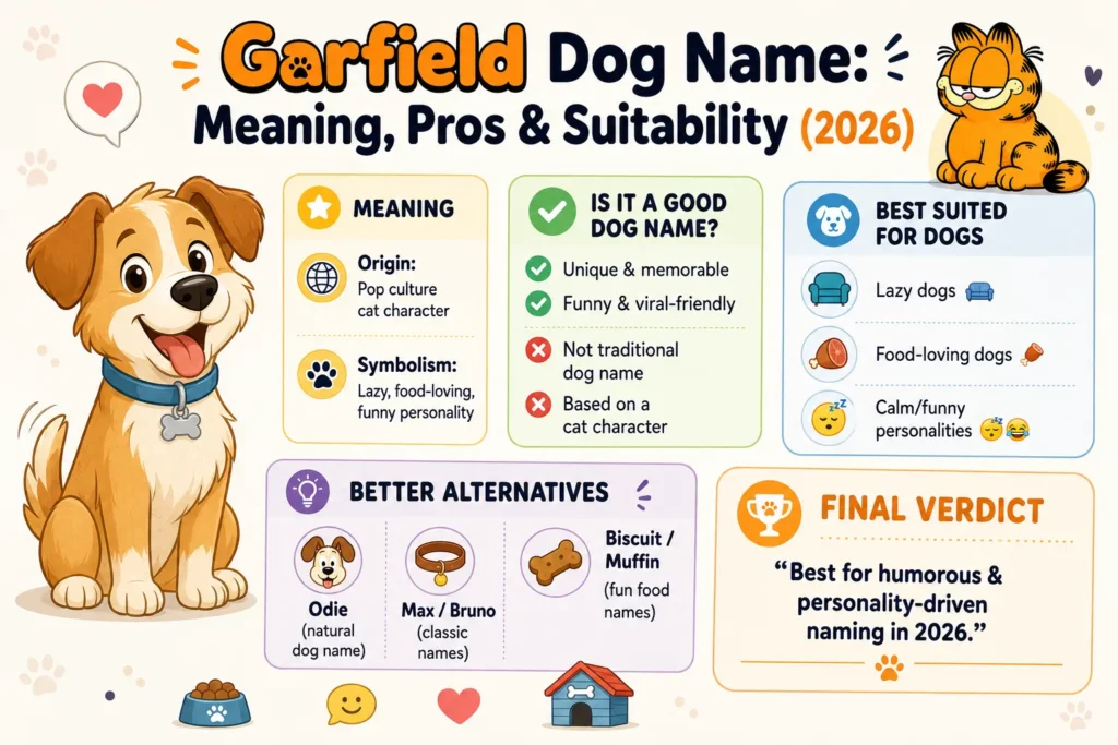 Garfield Dog Name,