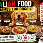 Italian Food Dog Names