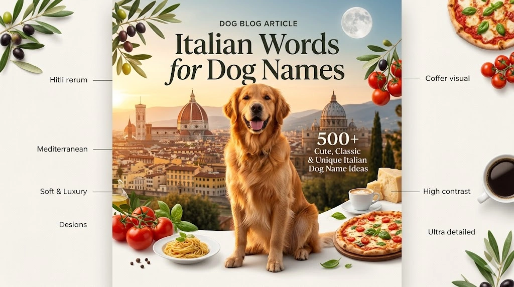 Italian-Words-for-Dog-Names