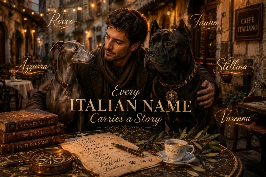 Unique Italian Dog Names,