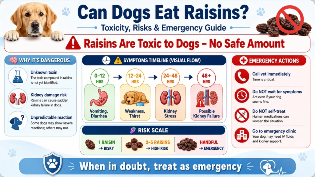 Can Dogs Eat Raisins