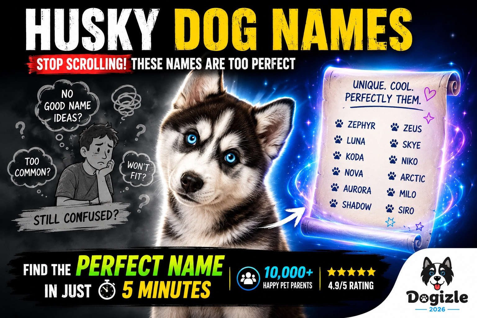Husky Dog Names