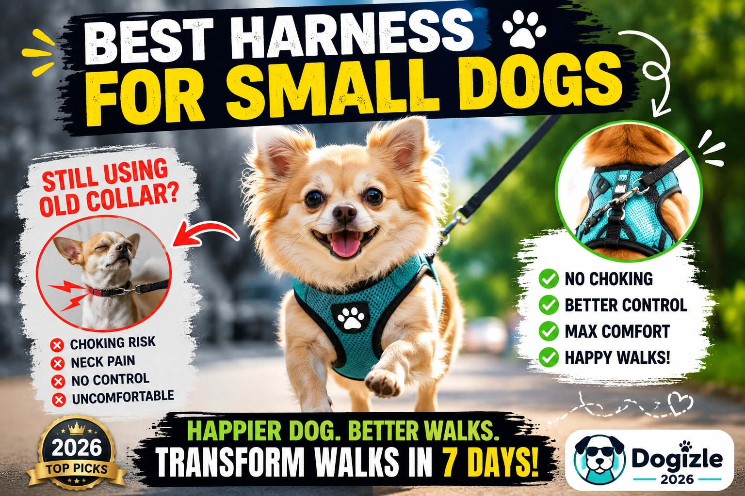 Best Harness for Small Dogs