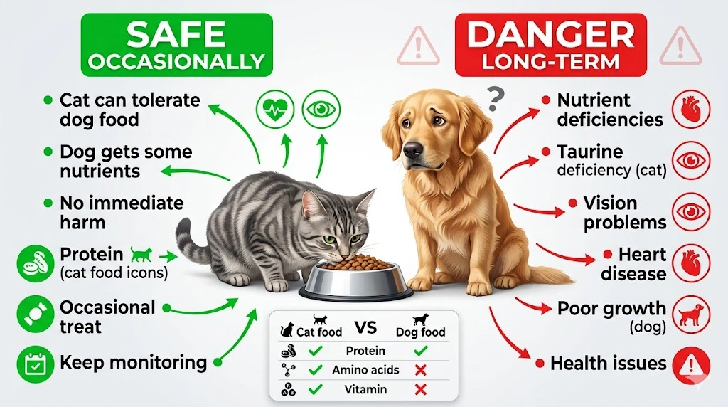 Can Cats Eat Dog Food 