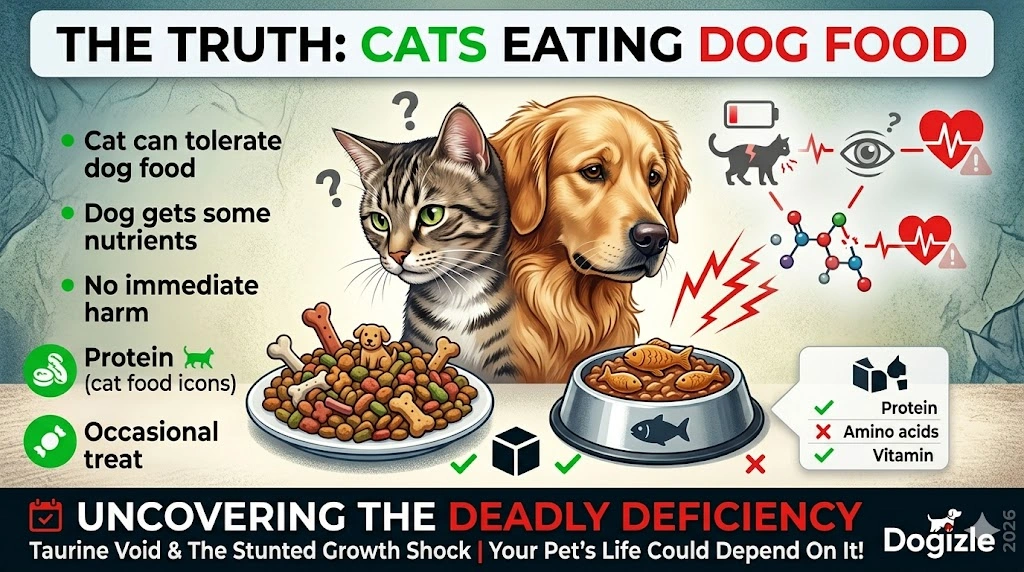 Can Cats Eat Dog Food 