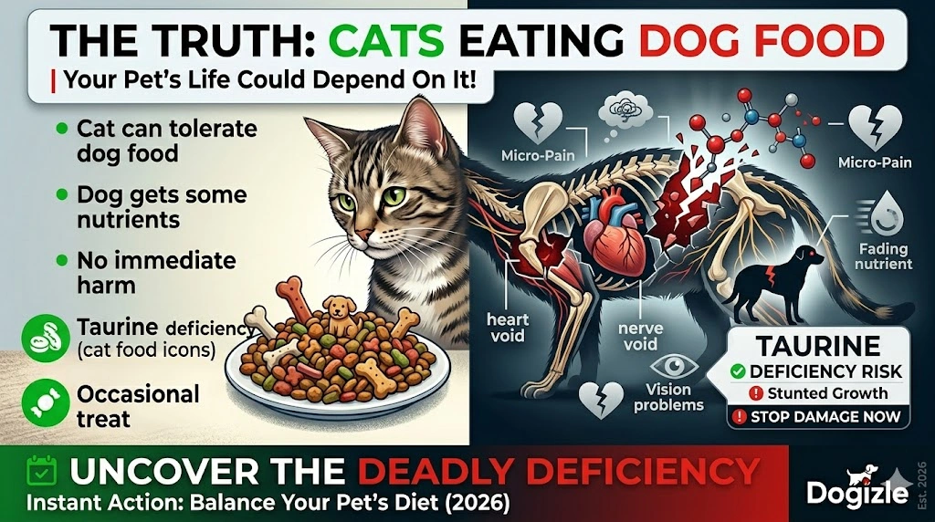 Can Cats Eat Dog Food