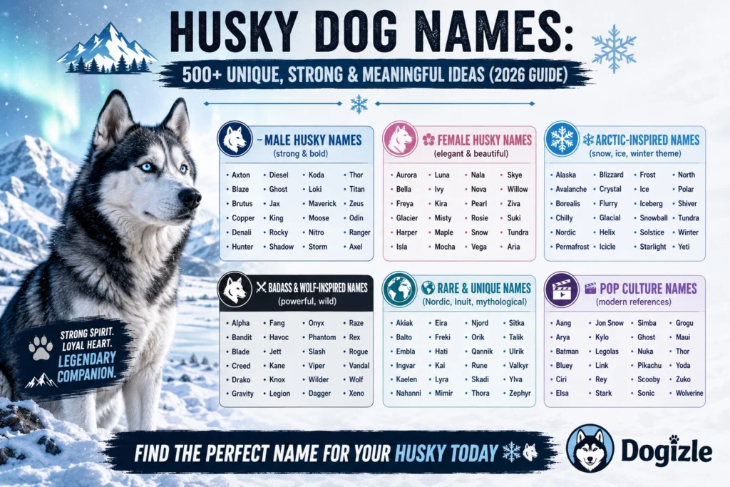 Husky Dog Names