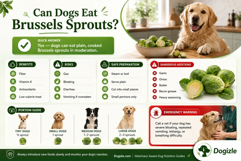 Can Dogs Eat Brussels Sprouts