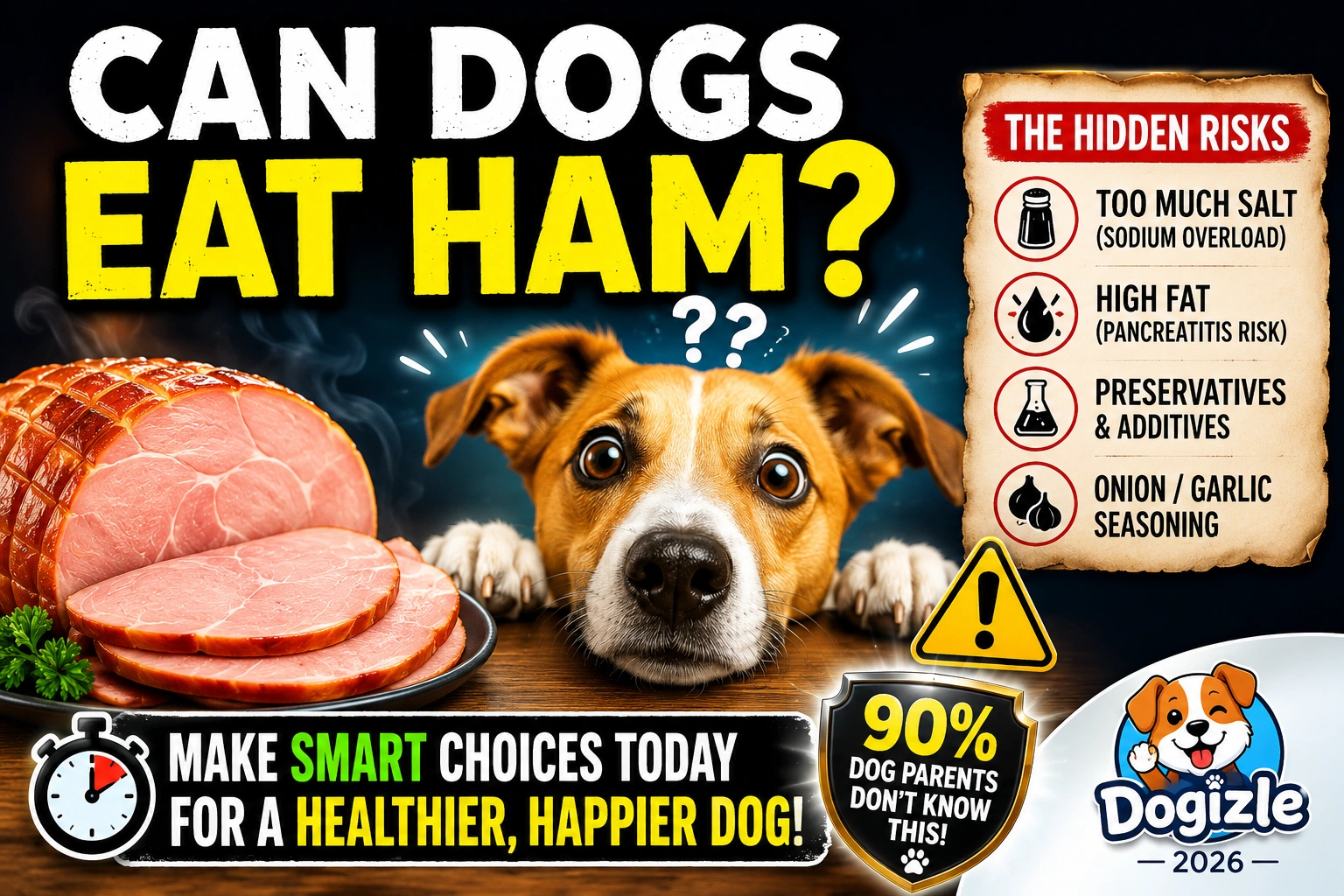 Can Dogs Eat Ham