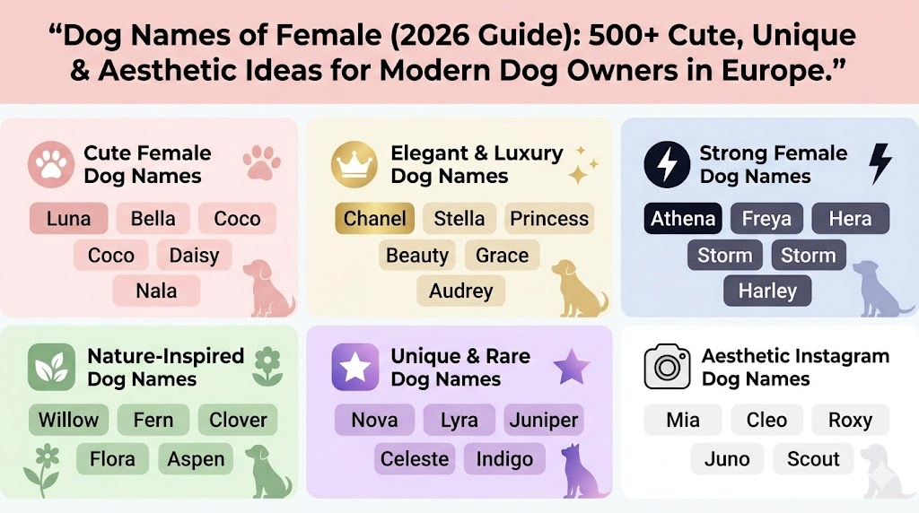 Dog Names of Female