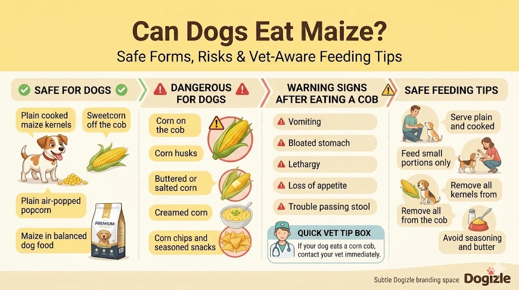 Can Dogs Eat Maize