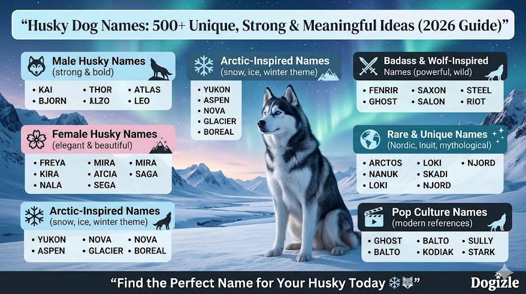 Husky Dog Names
