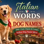 Italian-Words-for-Dog-Names