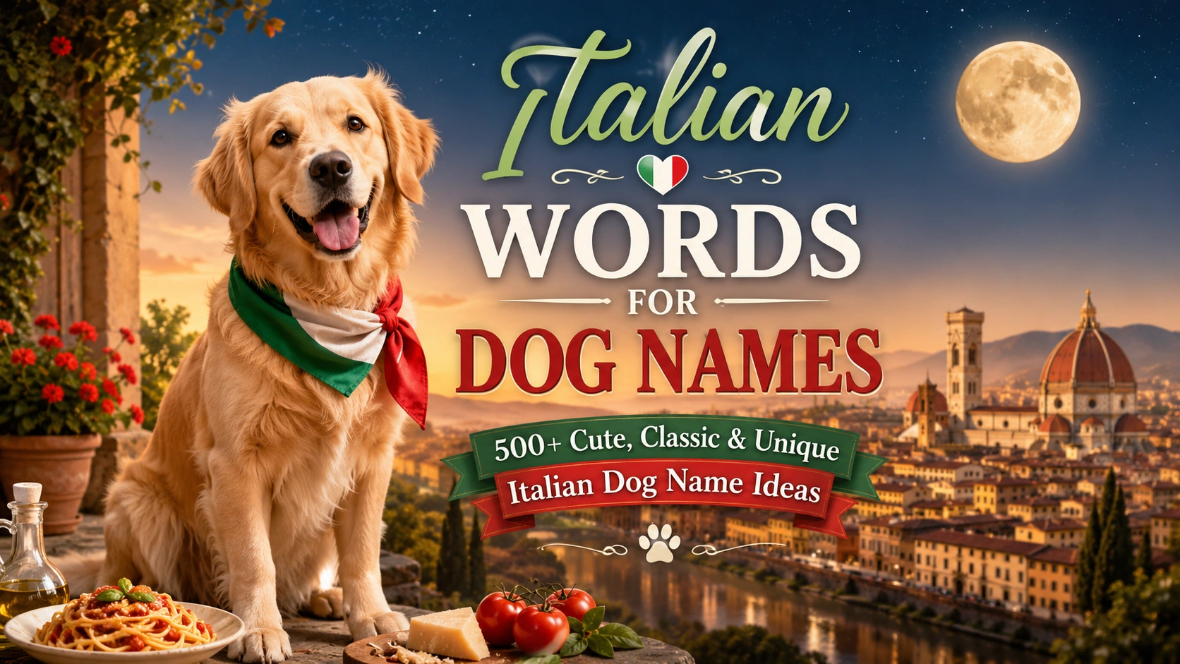 Italian-Words-for-Dog-Names