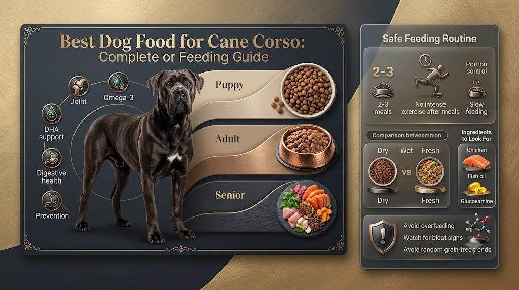 Best Dog Food for Cane Corso