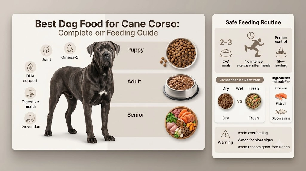 Best Dog Food for Cane Corso