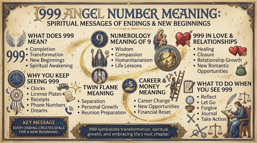 999 Angel Number Meaning