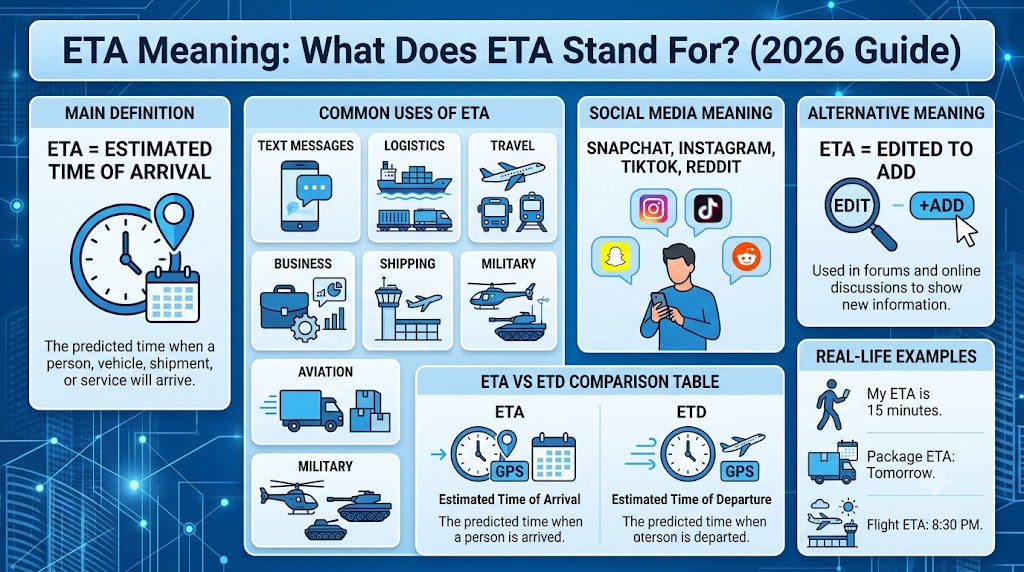ETA Meaning
