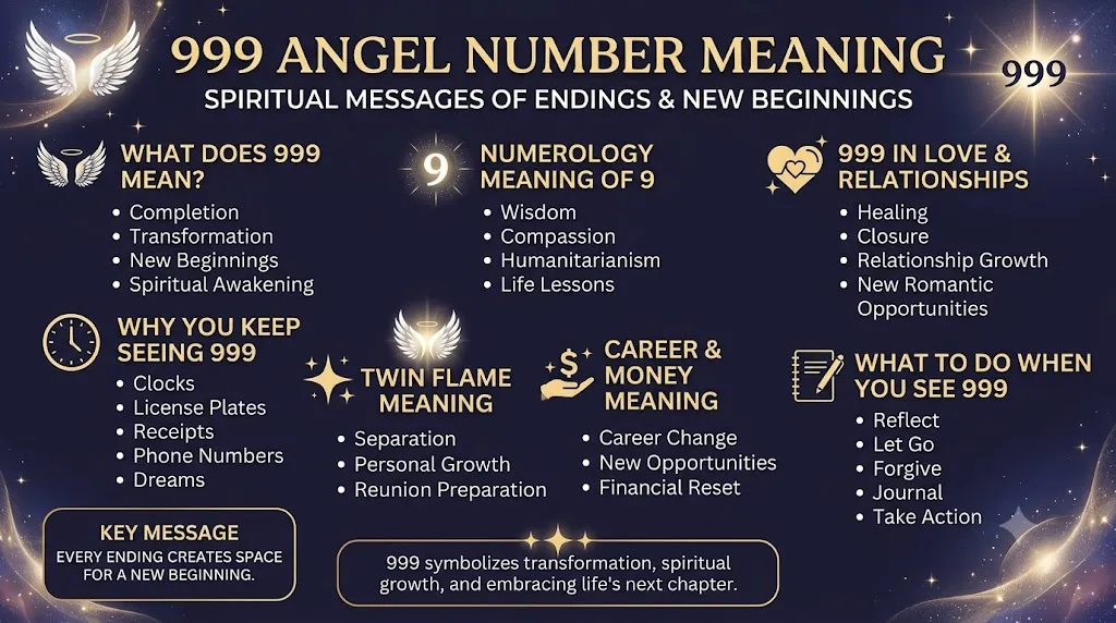 999 Angel Number Meaning