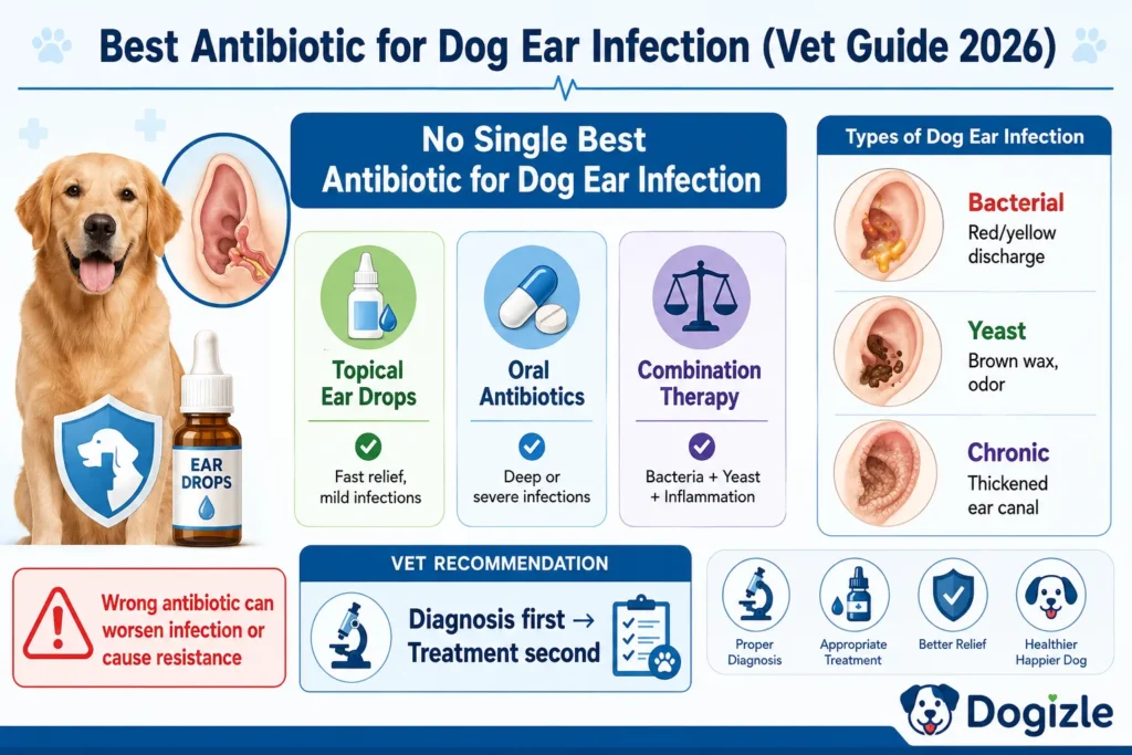 Best Antibiotic for Dog Ear Infection 