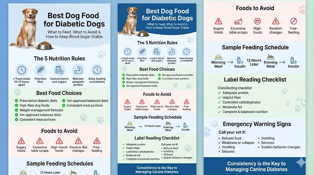 Best Dog Food for Diabetic Dogs