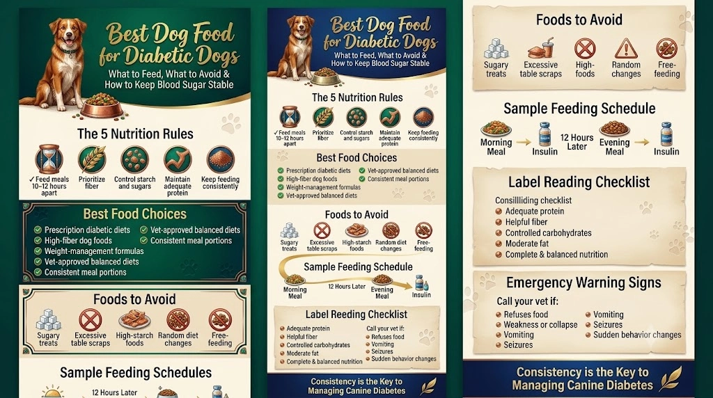 Best Dog Food for Diabetic Dogs