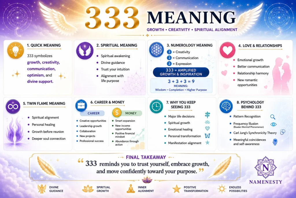 333 Meaning