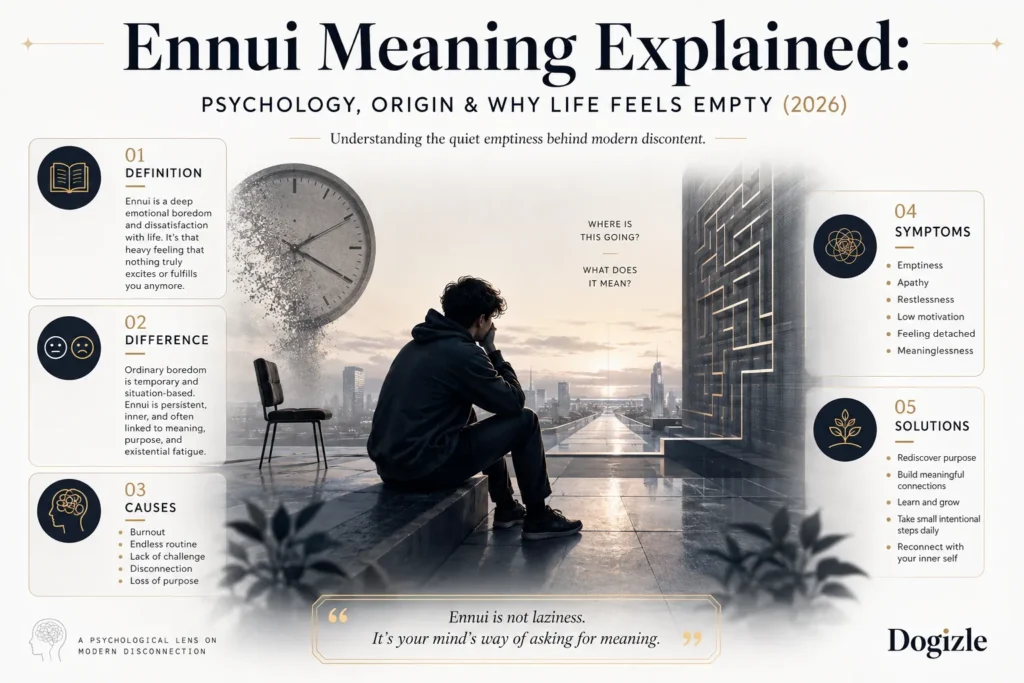 Ennui Meaning