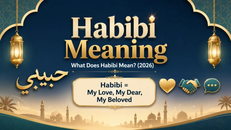 Habibi Meaning