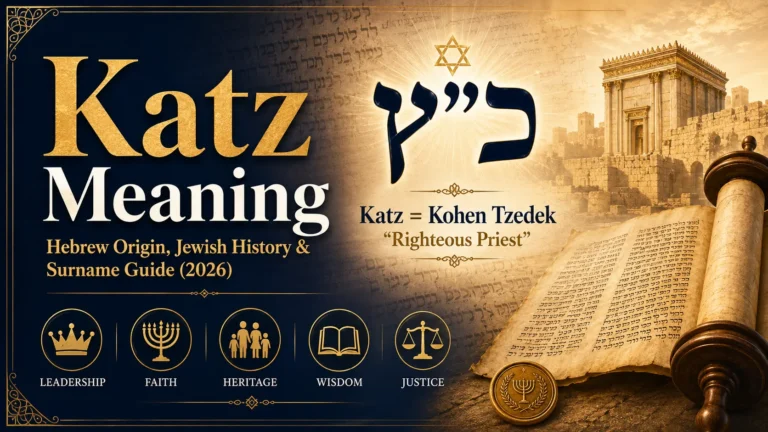 Katz Meaning