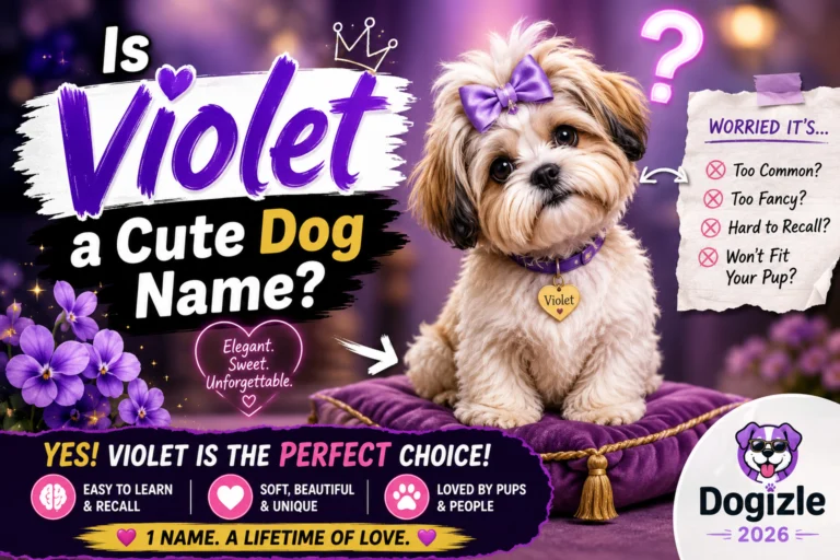 Is Violet a Cute Dog Name