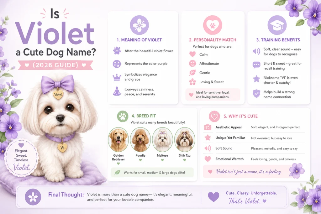  Is Violet a Cute Dog Name