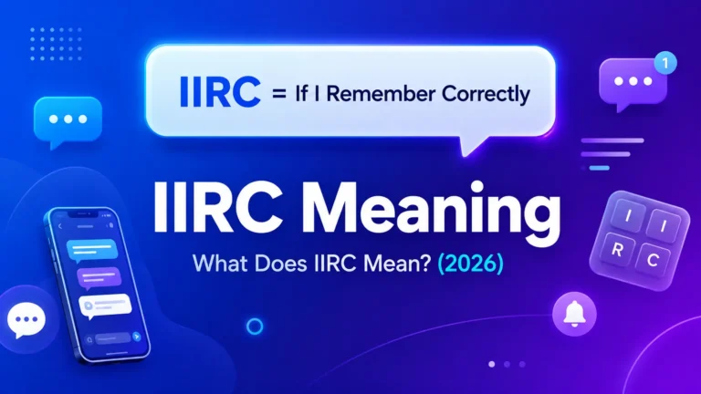iirc-meaning