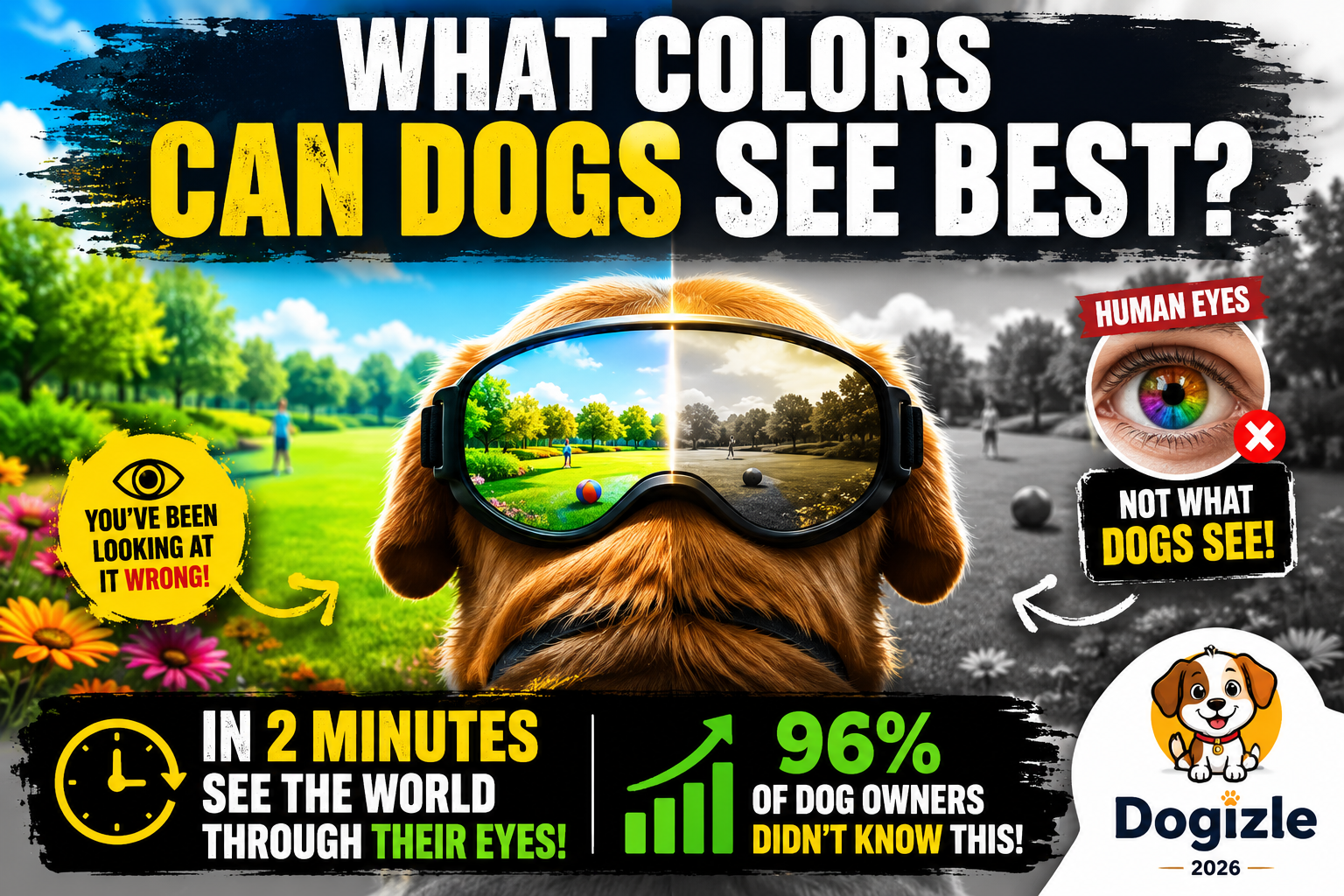 What Colors Can Dogs See Best