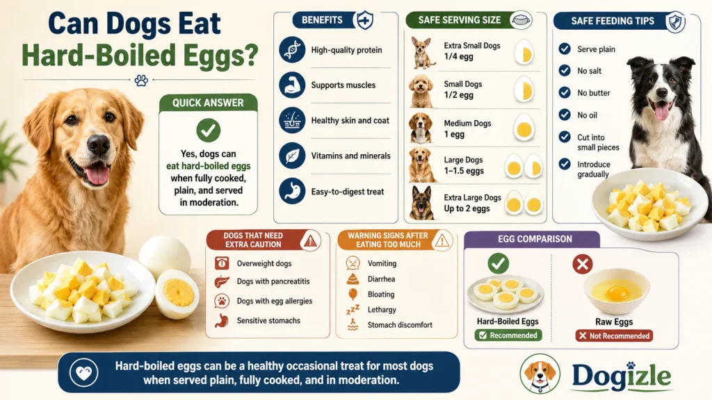 Can Dogs Eat Hard-Boiled Eggs
