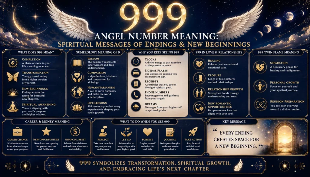 999 Angel Number Meaning