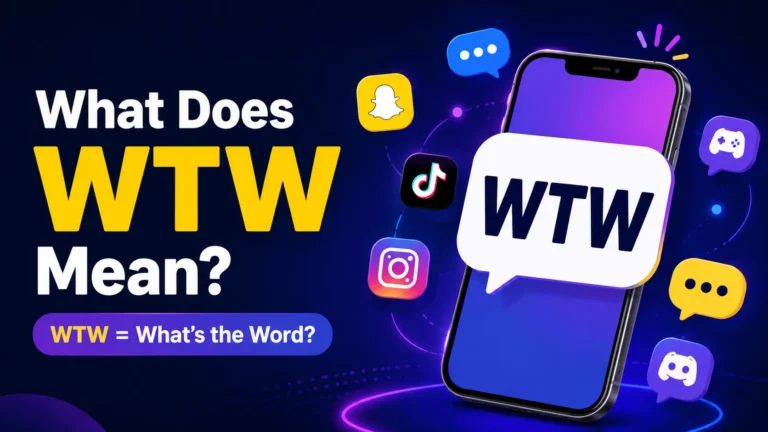 WTW meaning