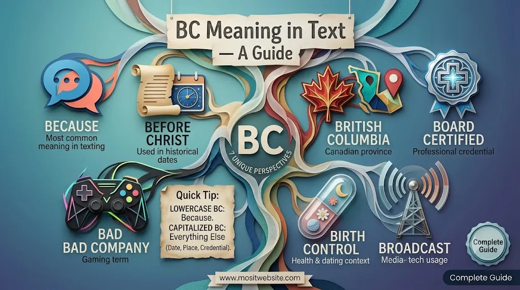 BC Meaning in Text