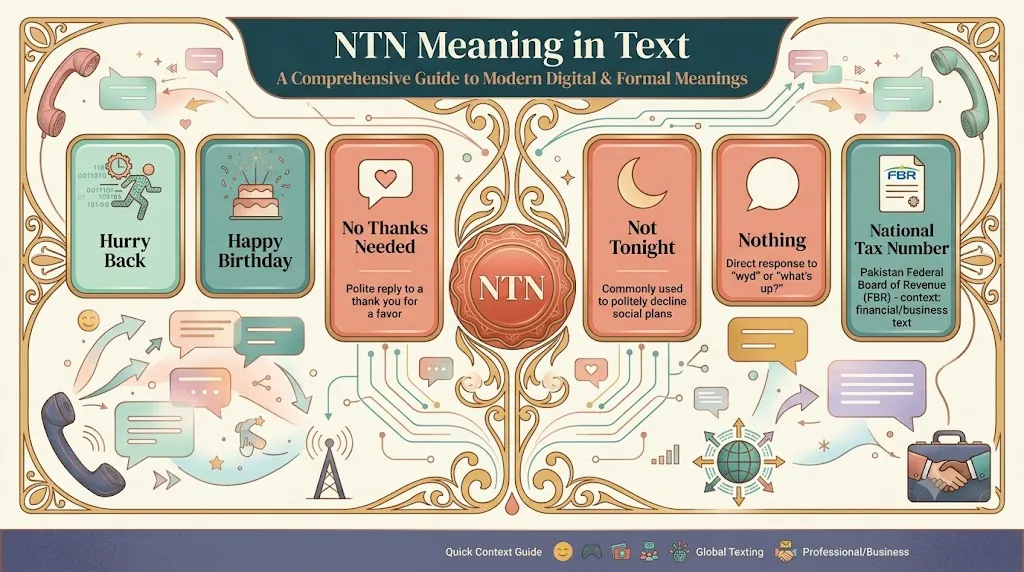 NTN Meaning in Text
