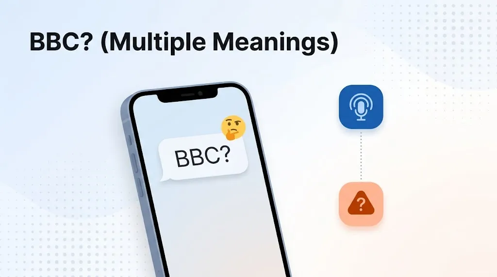 BBC Meaning in Text