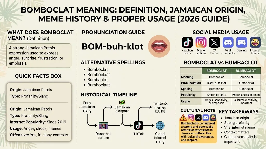 Bomboclat meaning