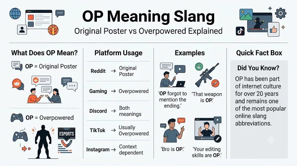 OP Meaning Slang