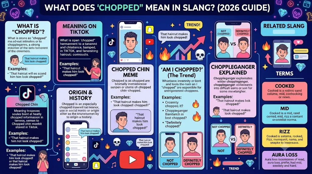 Chopped Meaning Slang