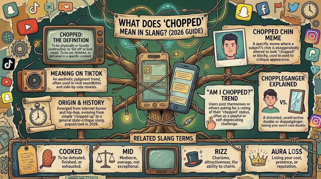 Chopped Meaning Slang