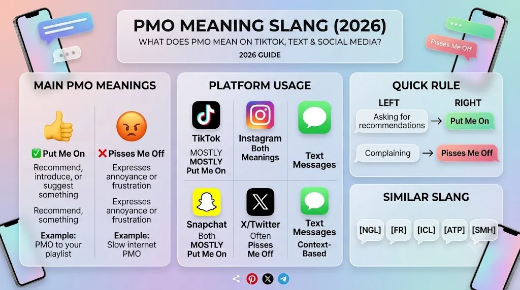 PMO meaning slang
