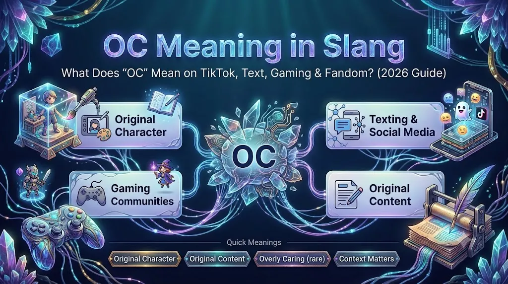 OC meaning in slang