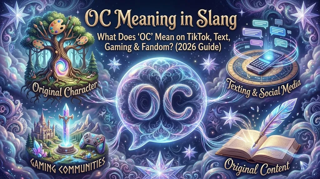 OC meaning in slang